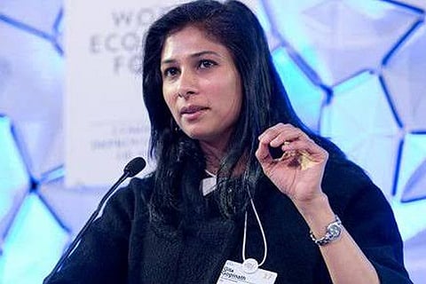 IMF Chief Economist Gita Gopinath, Image courtesy: Twitter