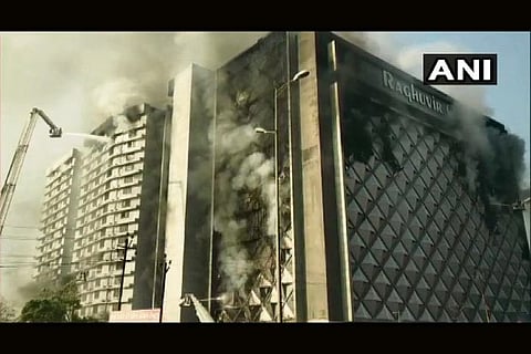 Surat fire engulfs textile market