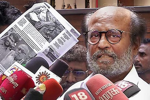 Will not apologise for remarks on Periyar: Rajinikanth