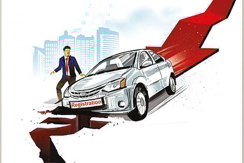 Vehicle registration (File picture)