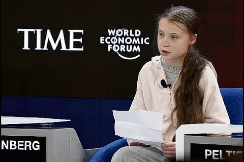 Trump 'would have loved' to have met Thunberg at Davos