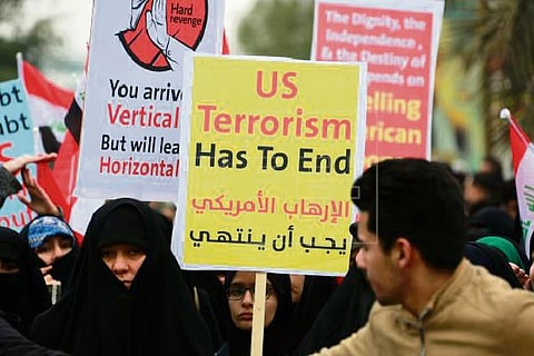 Fresh anti-US protests grip Baghdad