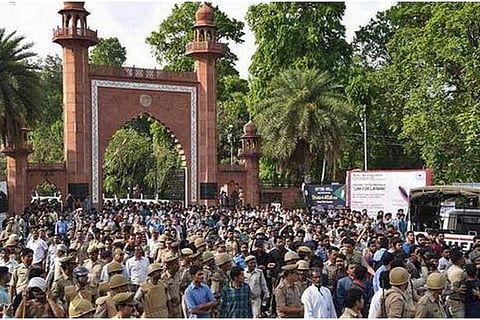 Sedition case against JNU student leader for speech in AMU campus
