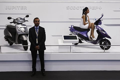 TVS rolls out electric scooter
