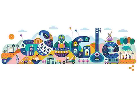 71st R-Day: Google's vibrant doodle showcases diversity, harmony of India