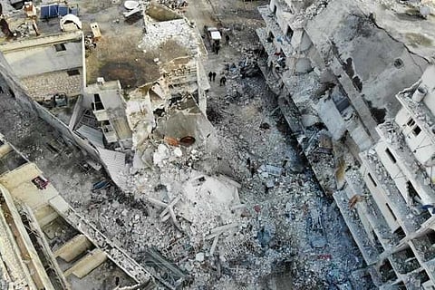 Russian strikes kill 10 civilians in Syria's Idlib as army advances