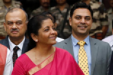 Finance Minister Nirmala Sitharaman (Image source: Reuters)