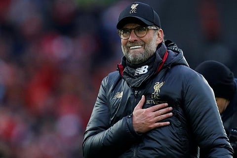 Liverpool manager Jurgen Klopp. Image Courtesy: Reuters