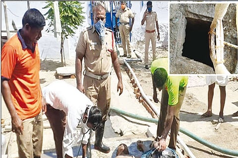 4 Nellai youth asphyxiated in septic tank