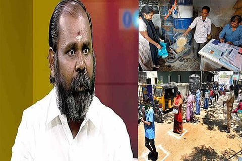 Revenue Minister RB Udhayakumar