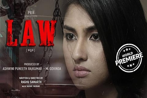 Ragini Chandran gives intense look in new poster of 'Law'