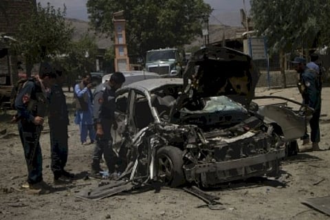 Three policemen killed in suicide bomb blast in Kandahar