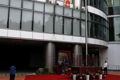China converts Hong Kong hotel into new national security office