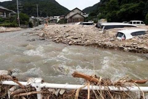 Japan battered by more heavy rain, 58 dead