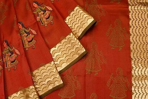 A rewanta khadi saree