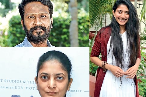 From top: Vetri Maaran, Sudha Kongara and Sai Pallavi.
