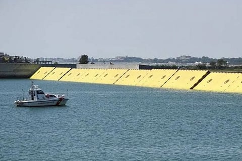 Venice tests long-delayed flood barrier months after waters swamped city