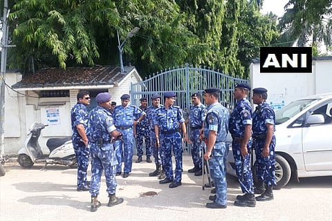 RAF takes charge in Bikru village, police hold 'chaupals'