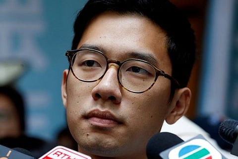 Hong Kong activist Nathan Law says arrived in London