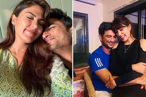 Rhea Chakraborty pens moving note for Sushant Singh Rajput