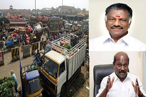 Deputy Chief Minister OPS; Vanigar Sangankalin Peramaippu president Vikramaraja