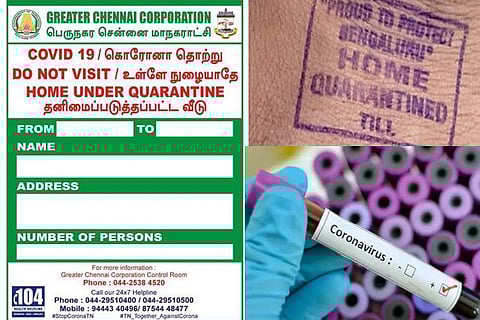 More than four lakh residents across the city remain in home quarantine