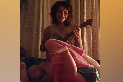 Kalki sings Tamil lullaby for daughter Sappho