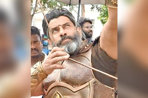 Vikram’s Mahavir Karna on hold, not dropped