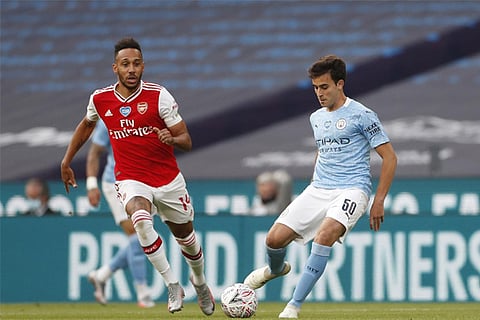 FA Cup Semi Final - Arsenal v Manchester City - Wembley Stadium, London, Britain (Courtesy: Reuters)
