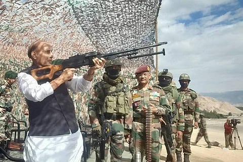 Rajnath Singh personally conveyed appreciation to soldiers for displaying bravery in Galwan clash
