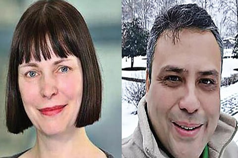 Julie Chappell and Hemin Bharucha