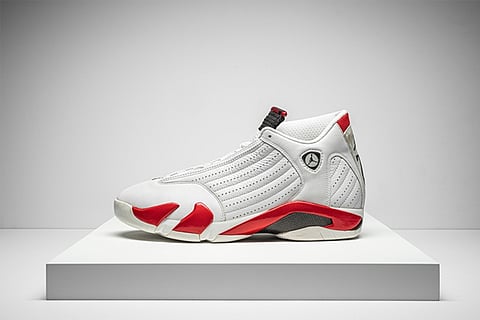 Sneaker heads, how about owning a pair of games worn by Michael Jordan?