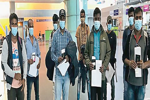 351 Indians return from Singapore, Ukraine and Sri Lanka by special flights