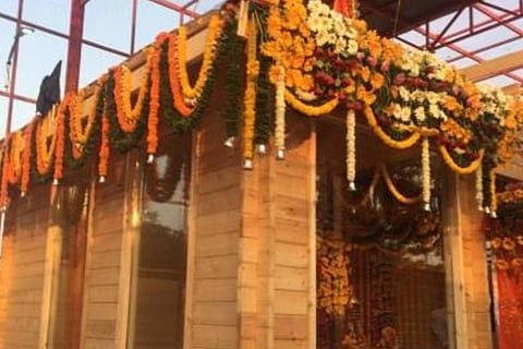 'Navratna' attire for lord Ram on 'Bhumi Pujan' day