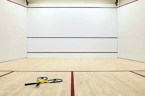 Living rooms, terraces turn into squash courts during lockdown