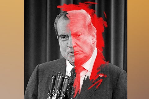 Undoing of a superpower: Donald Trump is no Richard Nixon