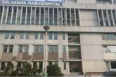 File Photo of Sri Ganga Ram Hospital. PTI