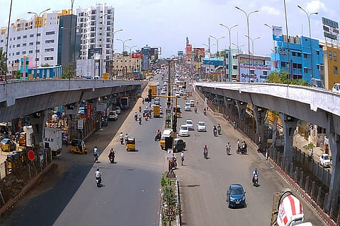 Pallavaram flyover inches close to completion