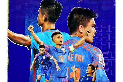 Picture Credit: Indian Football Team twitter profile