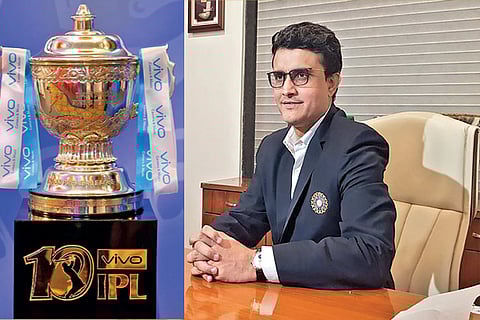 BCCI president Sourav Ganguly