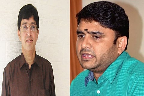 Health secretary J Radhakrishnan; Chennai Corporation Commissioner G Prakash