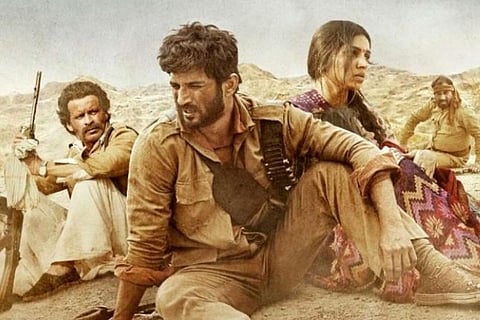 A still from the movie 'Sonchiriya'