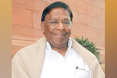 Pondy Chief Minister V Narayanasamy