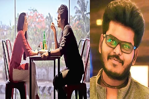 Still from Modi and A Beer; Dhinah Chandra Mohan