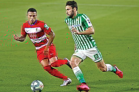 The Real Betis-Granada La Liga match came to life in the last 10 minutes
