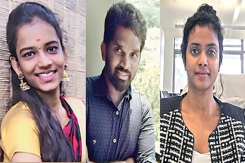 Dharani; Raj; Rubini