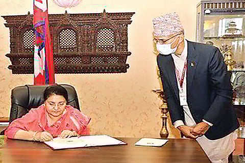 Nepal President approves new map that includes 3 Indian territories