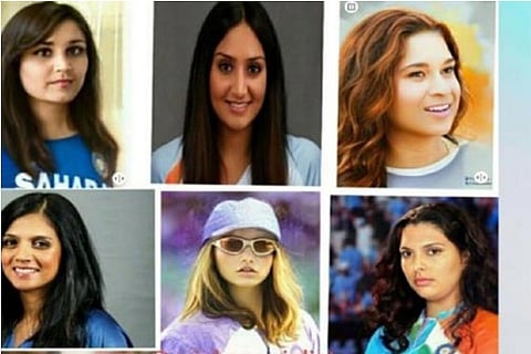 Like the middle one with flashy glasses: Ganguly picks his date