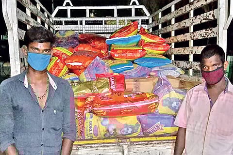 Five arrested with gutkha products weighing over 300 kg in Ramnad