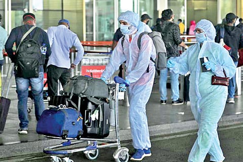 Domestic airlines ferried two million passengers in a month